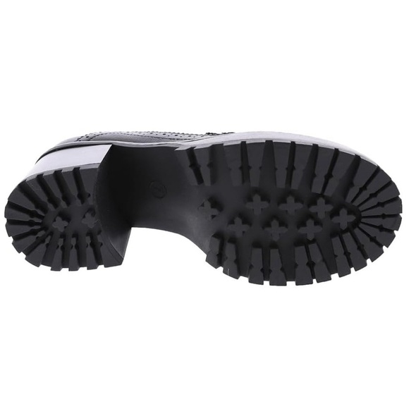 NEW! Mia Deena Womens Black Chunky Heel Loafers - Size 9.5 🫧 - Picture 2 of 7